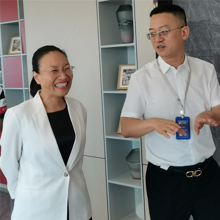 区向导莅临指导，，，，相助助力自贸港